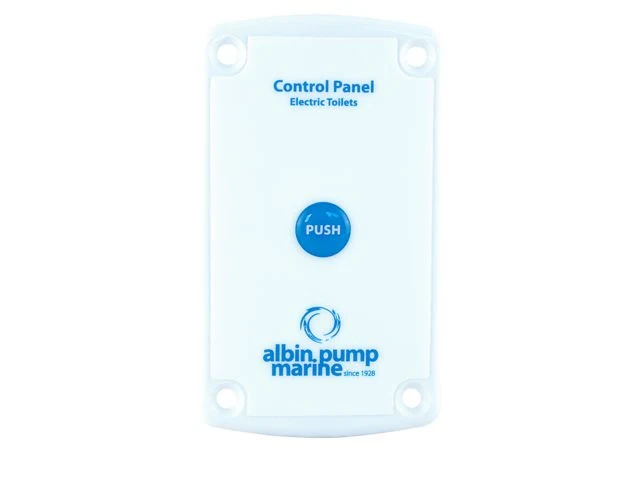 Albinus, Kompakt elektrisk toalett med kontrollpanel - Standard, CE 94/25/ECC