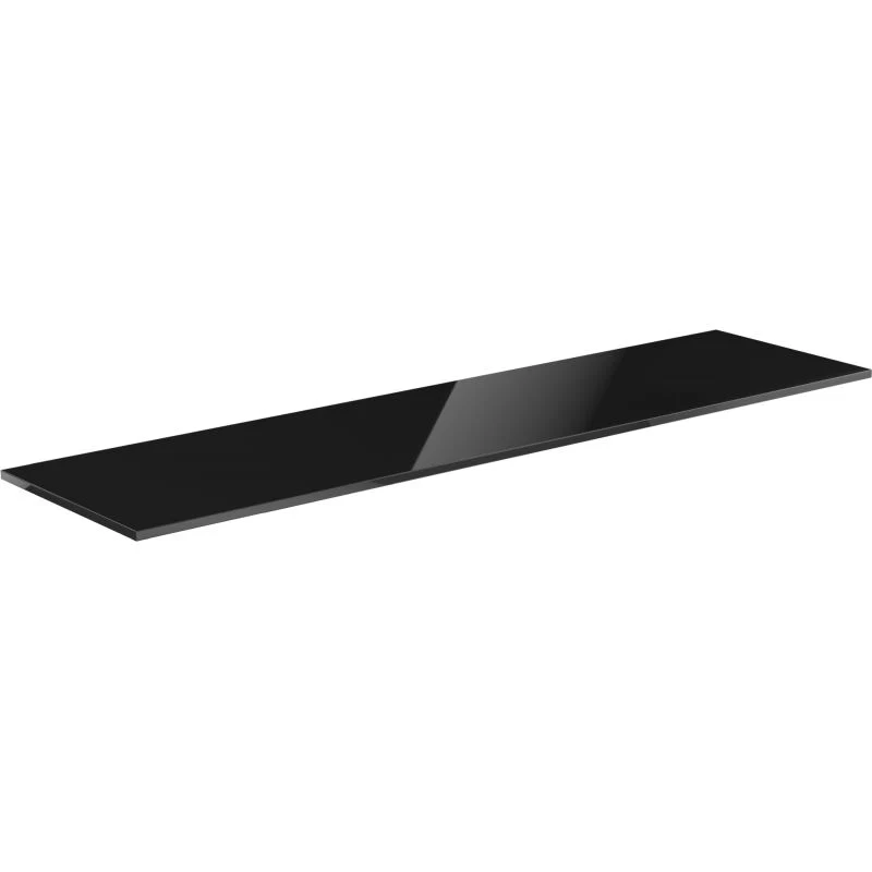 Benkeplate Bad 180 cm, Svart Høyglans, Mexen Uni - 91AXX-1804-464-18-70