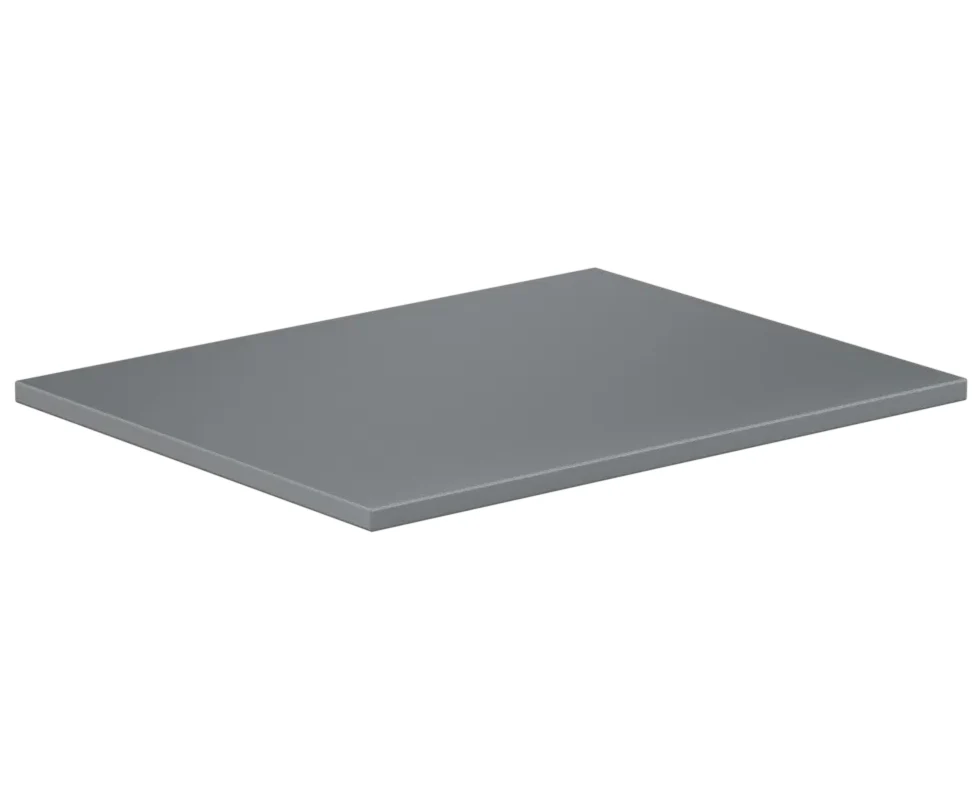 Benkeplate Bad 50 cm, Grafitt Matt, Mexen Uni - 91AXX-0504-464-18-66