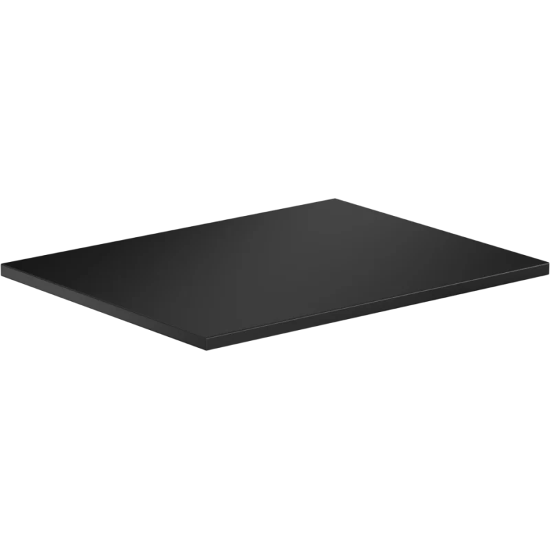 Benkeplate Bad 50 cm, Svart Matt, Mexen Uni - 91AXX-0504-464-18-71