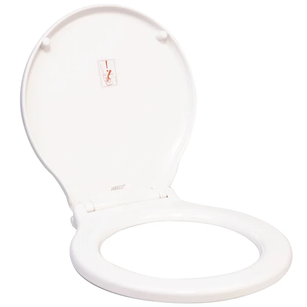 Jabsco toalettsete og lokk med brakett Liteflush
