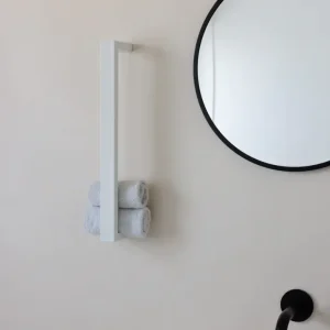 Nali håndkleholder - hvit