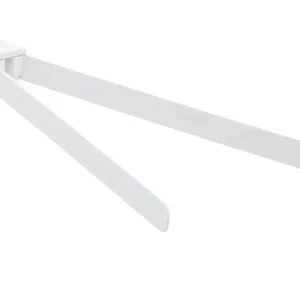Piren håndkleholder - hvit