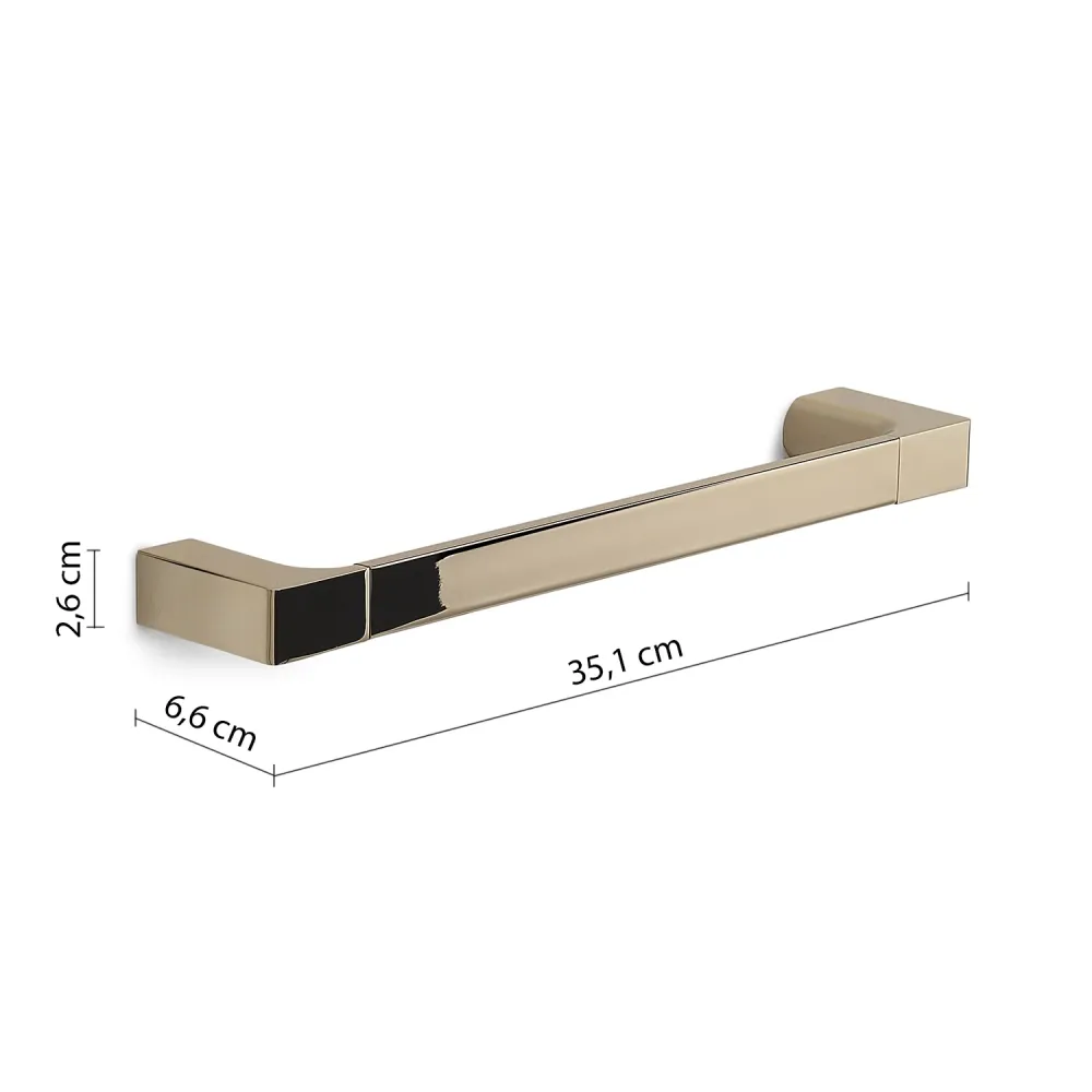 Piren Håndklestang 45 cm - Messing