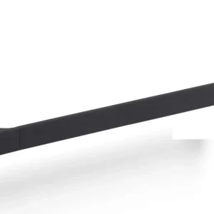 Piren håndklestang 45 cm - Sort