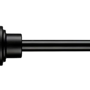 Svart Teleskopstang - maks 229 cm