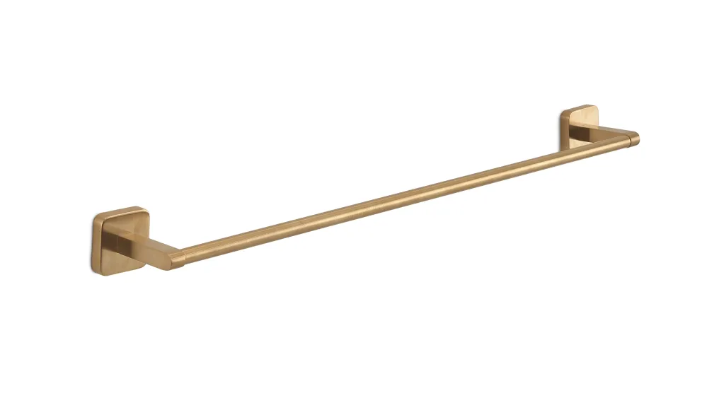 Tonga Håndkletørker 60 cm - Børstet messing