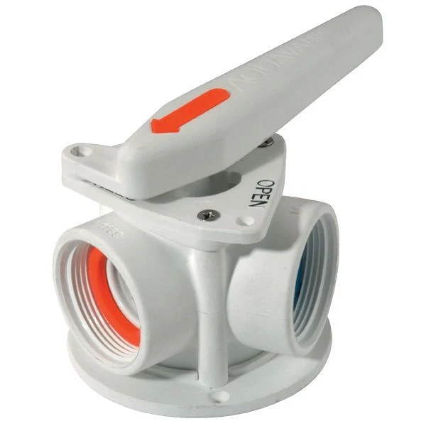 Trudesign, D-Lux 3-veisventil, 1 1/2" innvendig gjenge, 300 PSI