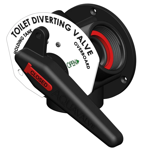 Trudesign, treveiskran skottmontering, 1 1/2"