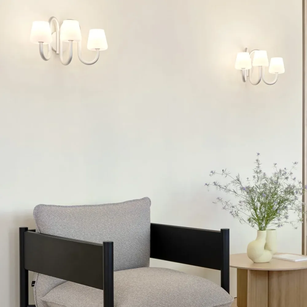 Apollo Vegglampe White