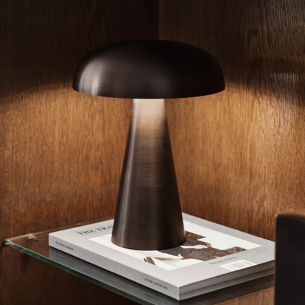 Como Oppladbar Lampe SC53 Bronzed Brass