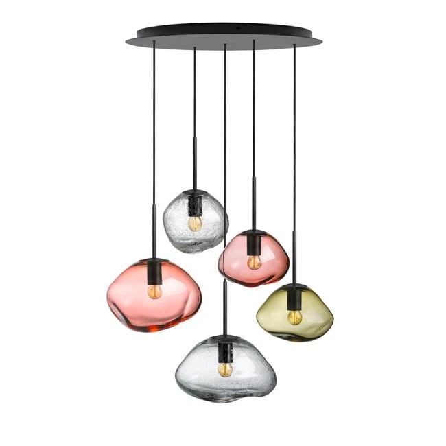 Crystal stone Thule lysekrone Hadeland