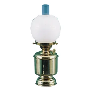 DHR, 8818/O bordlampe med messingsokkel og opalglass, 230V E14
