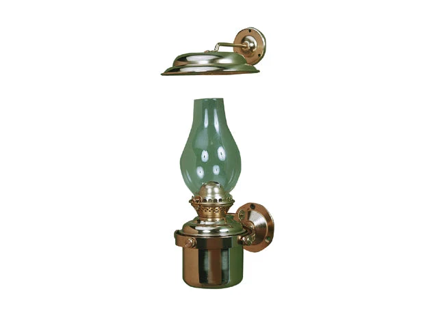 DHR, 8917/O Hyttelampe, messing, kardanledd, 350 ml, Nederland