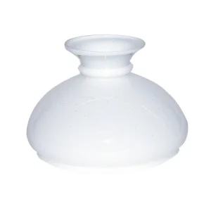 DHR, OPAL glassskjerm 19 cm, hvit opal lampeglass, rund, uten skjermholder