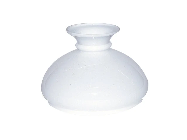DHR, OPAL glassskjerm 19 cm, hvit opal lampeglass, rund, uten skjermholder