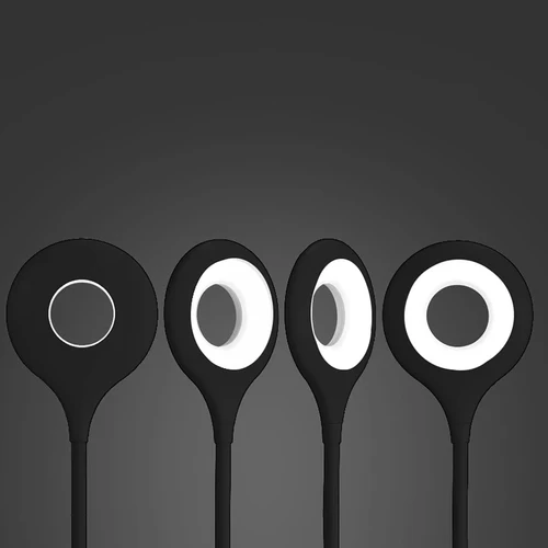 Mini LED leselampe trådløs Wozinsky, klemme + USB-C-kabel - Svart