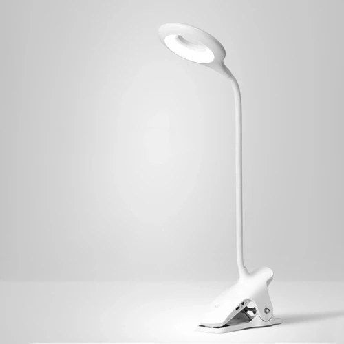 Mini trådløs LED leselampe Wozinsky, klemme + USB-C-kabel
