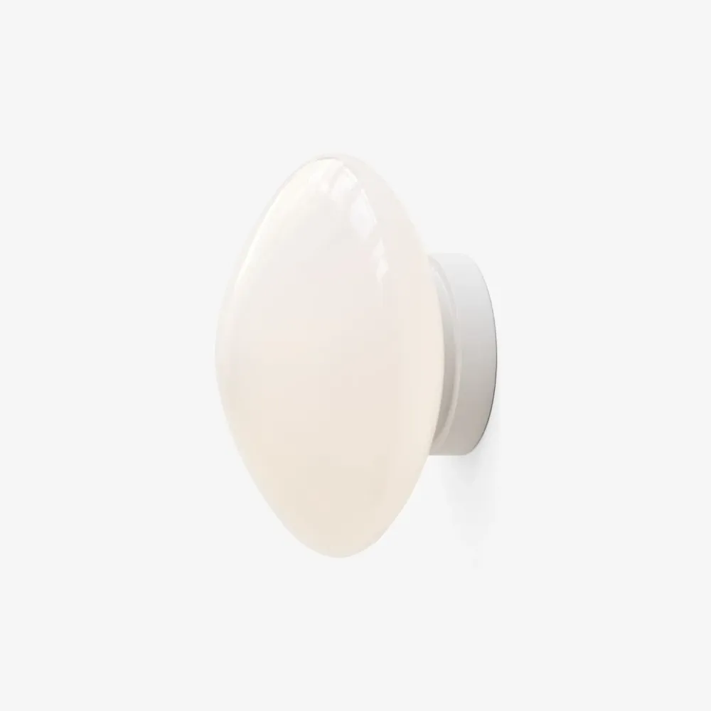 Mist Taklampe Matt Hvit AP22 Ø:25 cm