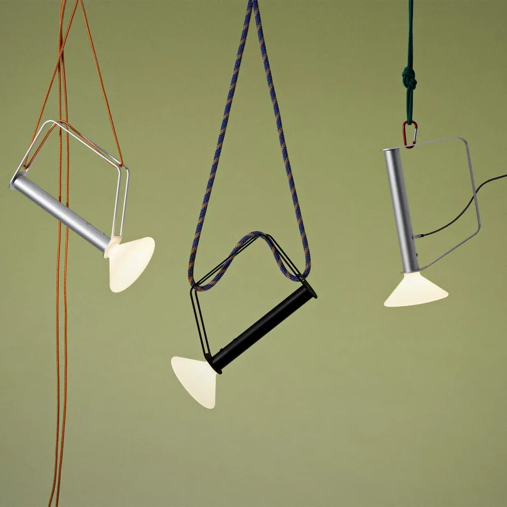 Piton Portable Lamp - Aluminum