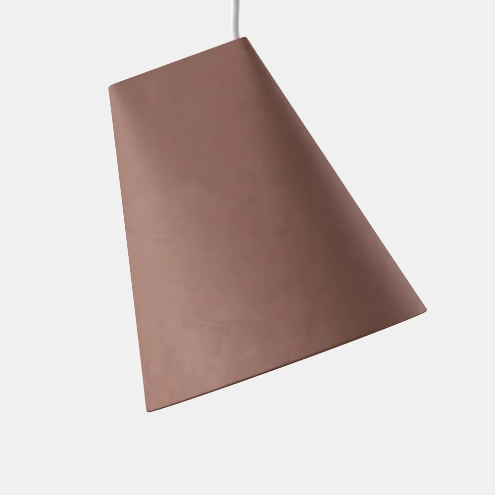 Taklampe Keramikk Wide Terracotta