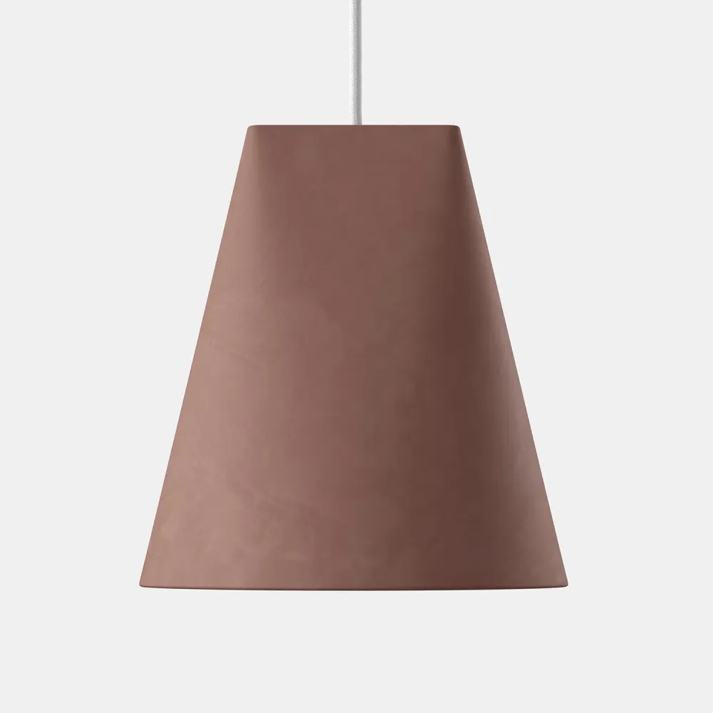 Taklampe Keramikk Wide Terracotta