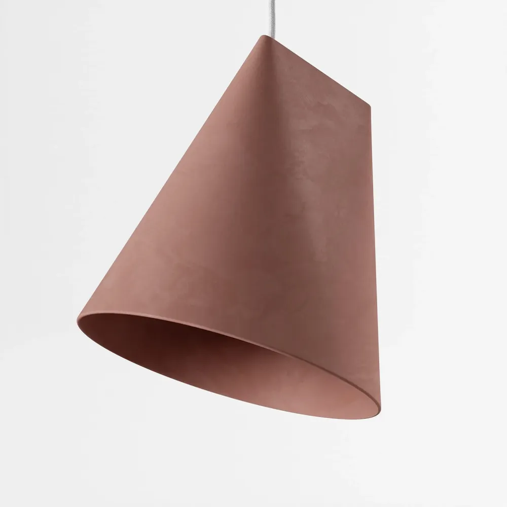 Taklampe Keramikk Wide Terracotta