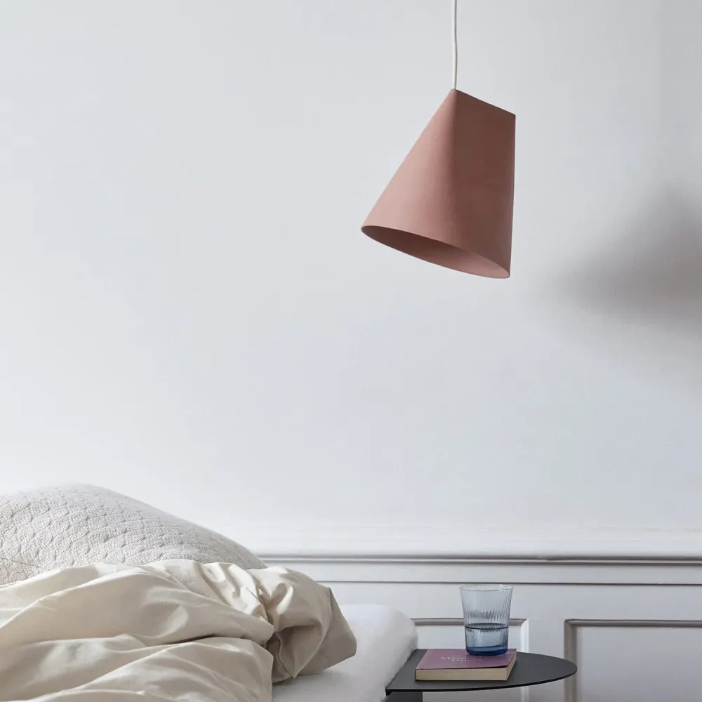 Taklampe Keramikk Wide Terracotta