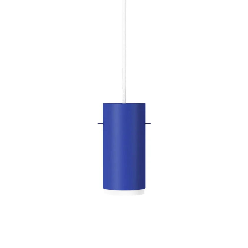 Taklampe Tube Deep Blue Small