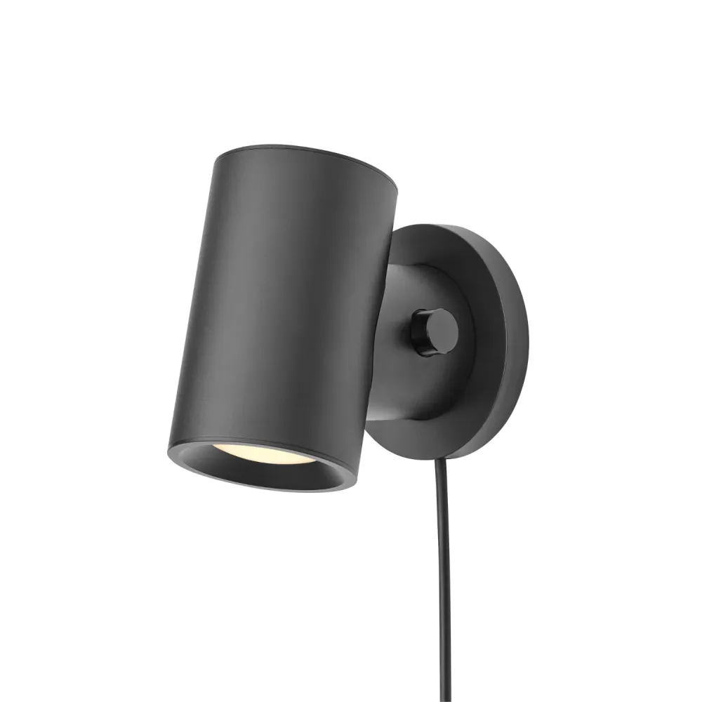 Vegglampe Beam Svart