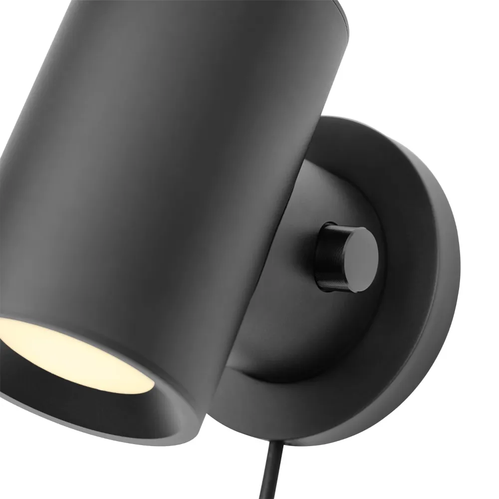 Vegglampe Beam Svart