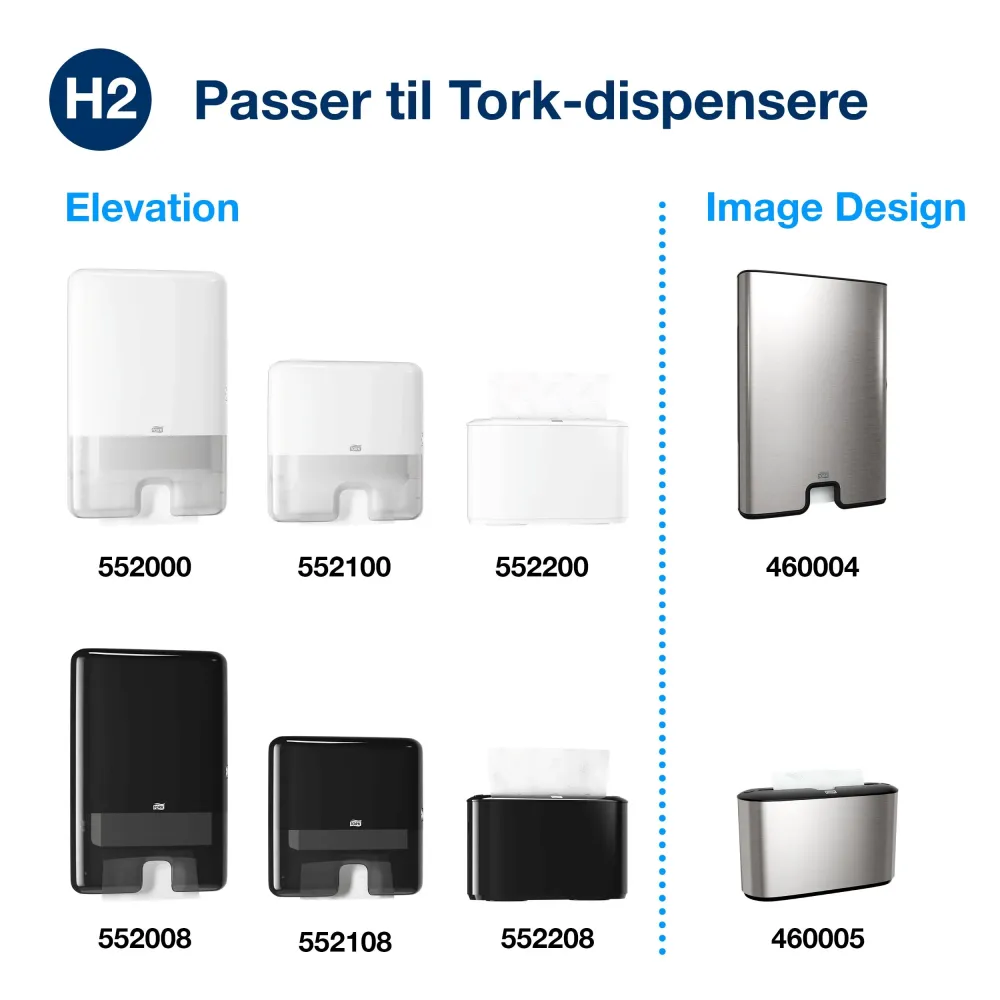 Håndtørkpapir foldet H2 Xpress Advanced Soft