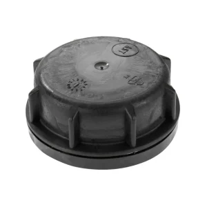 Kapsel/lokk til plastkanne 60mm sort