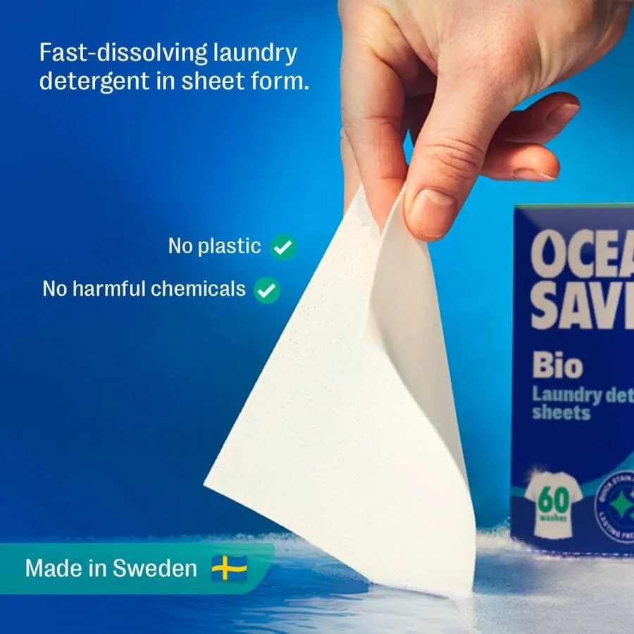 Oceansaver Bio vaskeark 30 stk