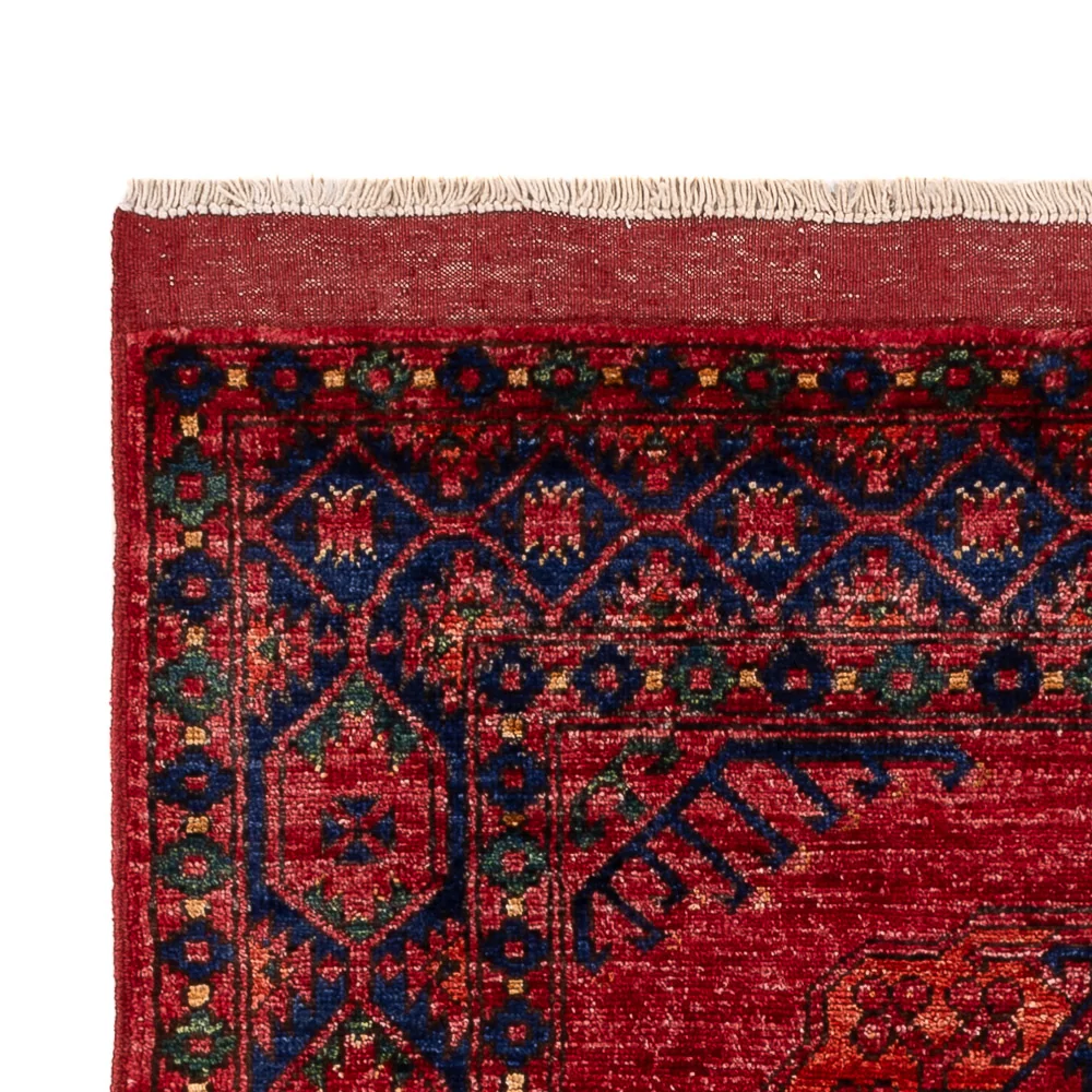 Afghansk teppe - 150 x 100 cm - rød