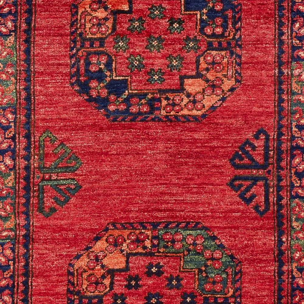Afghansk teppe - 151 x 101 cm - rød