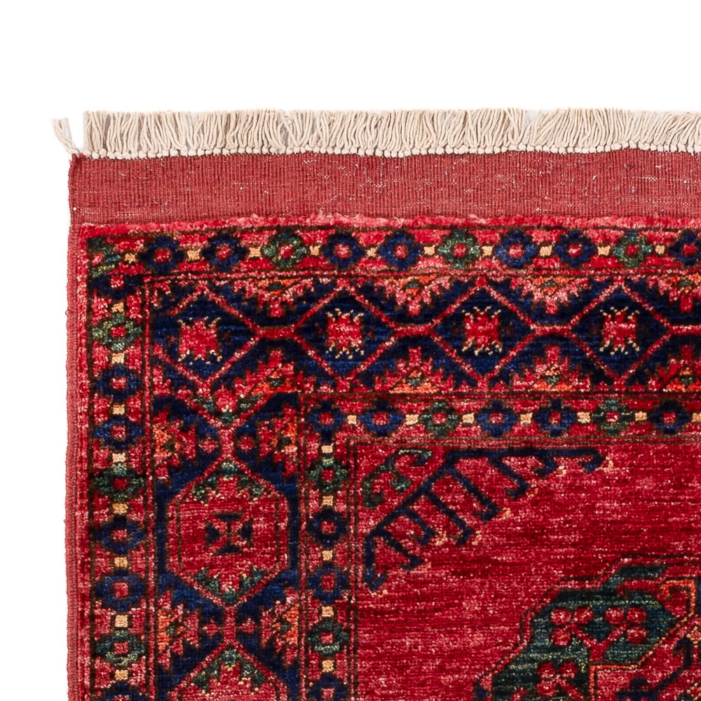 Afghansk teppe - 151 x 102 cm - rød