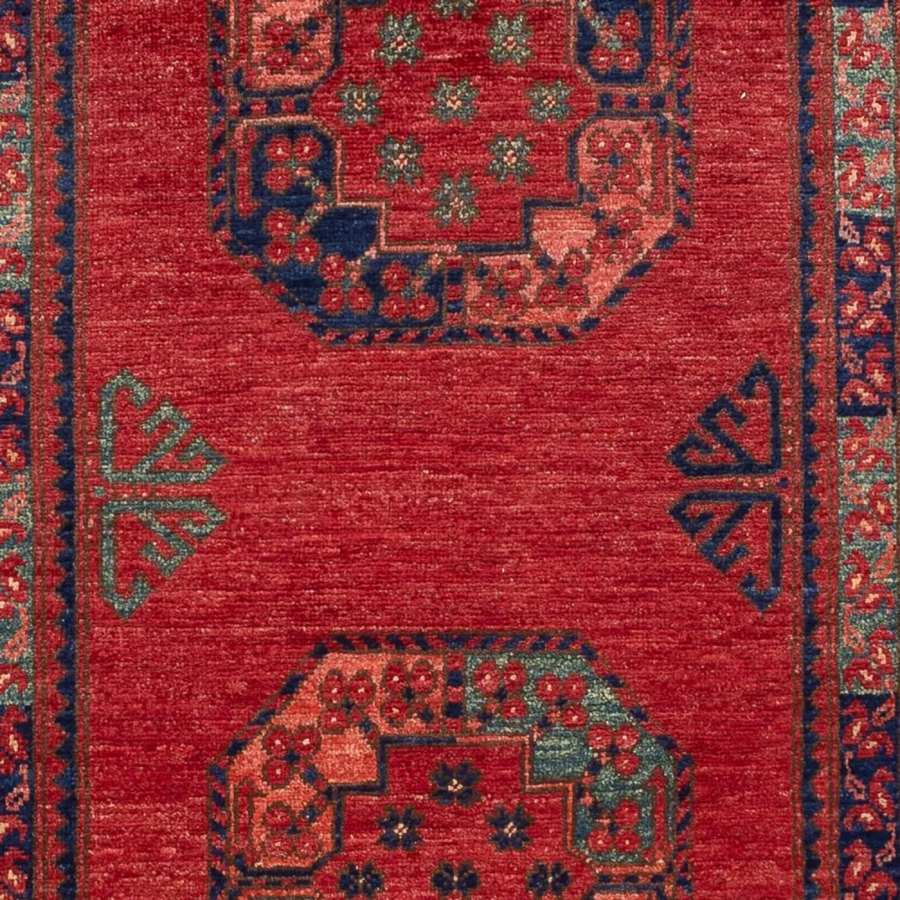 Afghansk teppe - 153 x 103 cm - rød