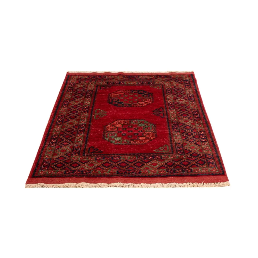 Afghansk teppe - 153 x 103 cm - rød