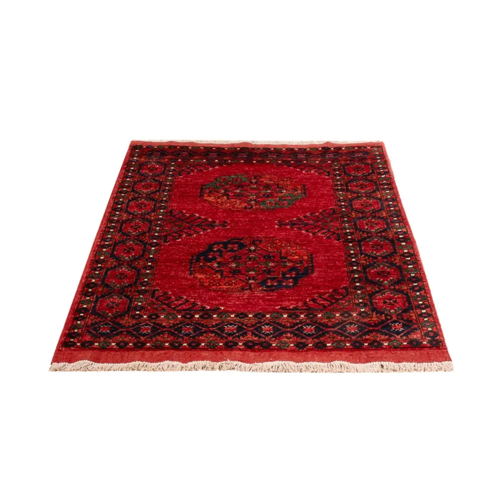 Afghansk teppe - 153 x 103 cm - rød