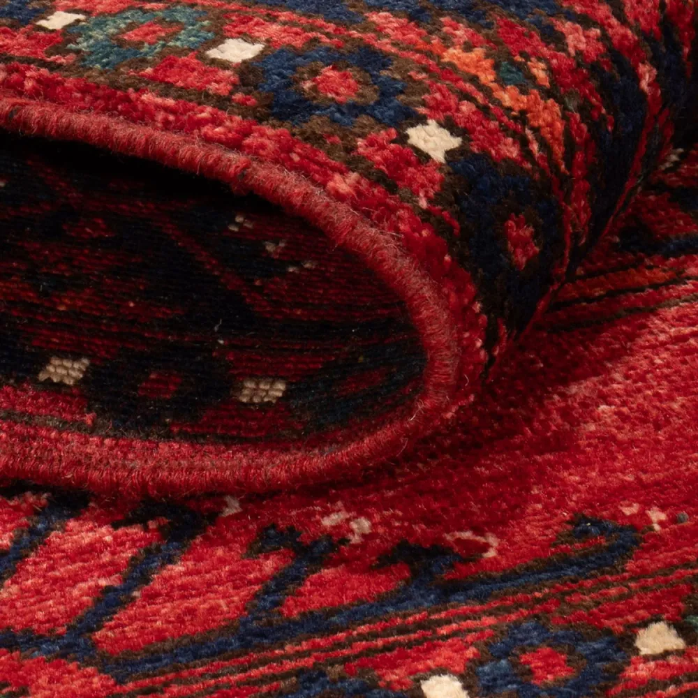 Afghansk teppe - 153 x 103 cm - rød