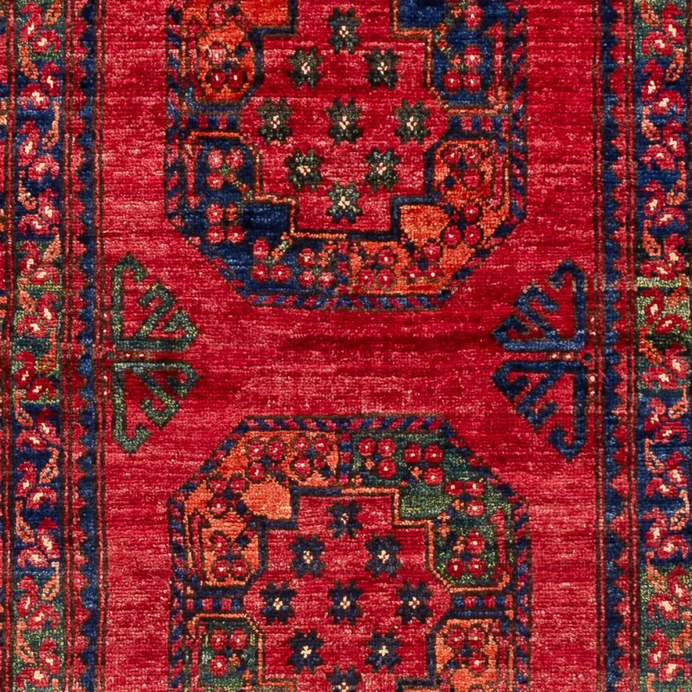 Afghansk teppe - 155 x 100 cm - rød