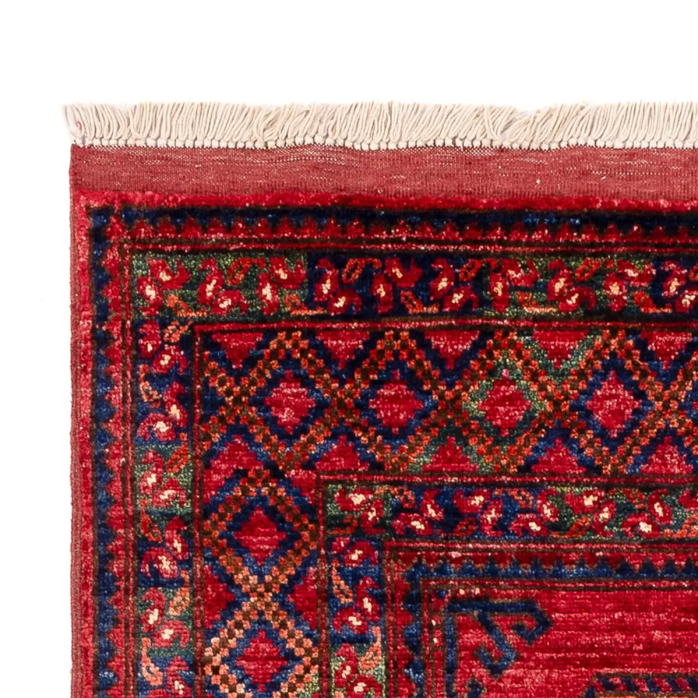 Afghansk teppe - 155 x 100 cm - rød