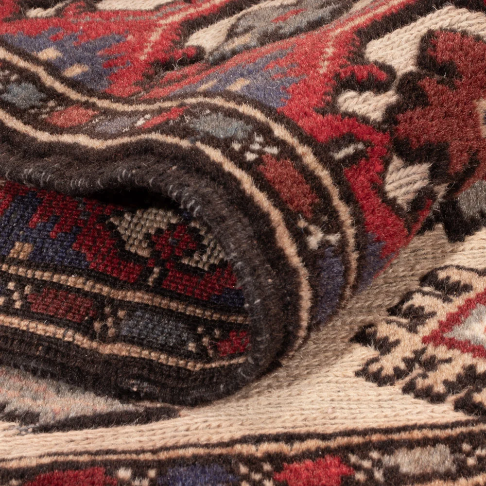Afghansk teppe - 165 x 125 cm - flerfarget