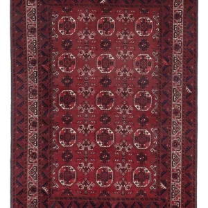 Afghansk teppe - 175 x 113 cm - rød