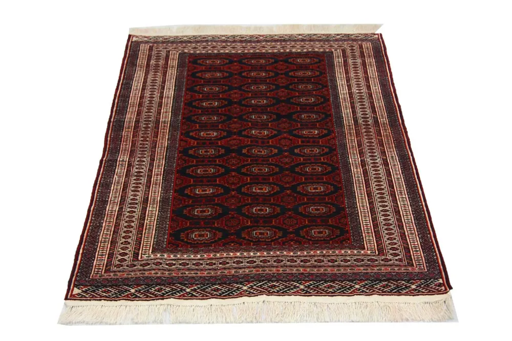 Afghansk teppe - 177 x 133 cm - blå