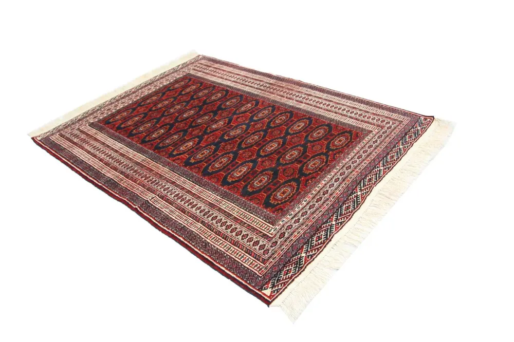 Afghansk teppe - 177 x 133 cm - blå