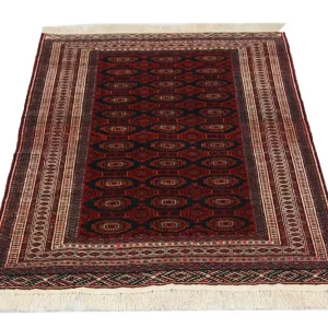 Afghansk teppe - 177 x 133 cm - blå