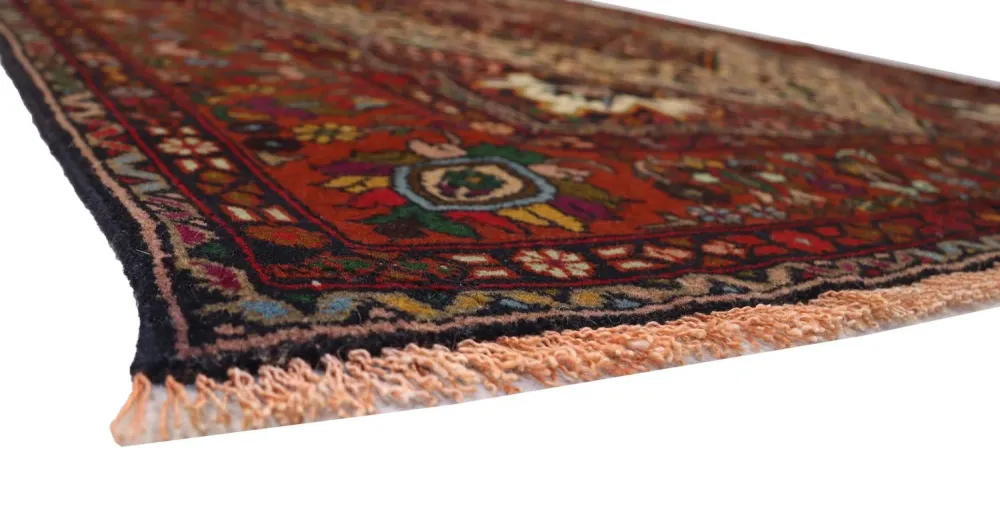 Afghansk teppe - 187 x 125 cm - rød