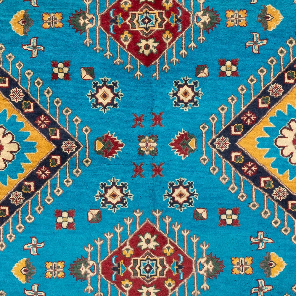 Afghansk teppe - 195 x 150 cm - blå